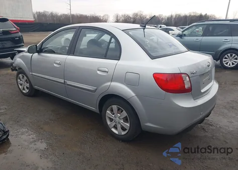 2011 Kia Rio Lx from USA, damaged, VIN KNADH4A30B6753034